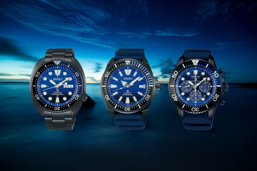 Seiko Prospex Save the Ocean Black version (začátek roku 2019)